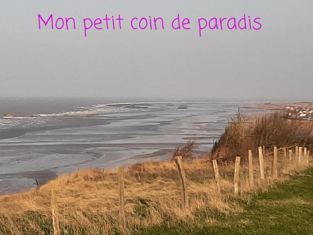 Les Heures Tranquilles - Vue Mer - 50M De La Plage Saint-Come-de-Fresne Luaran gambar